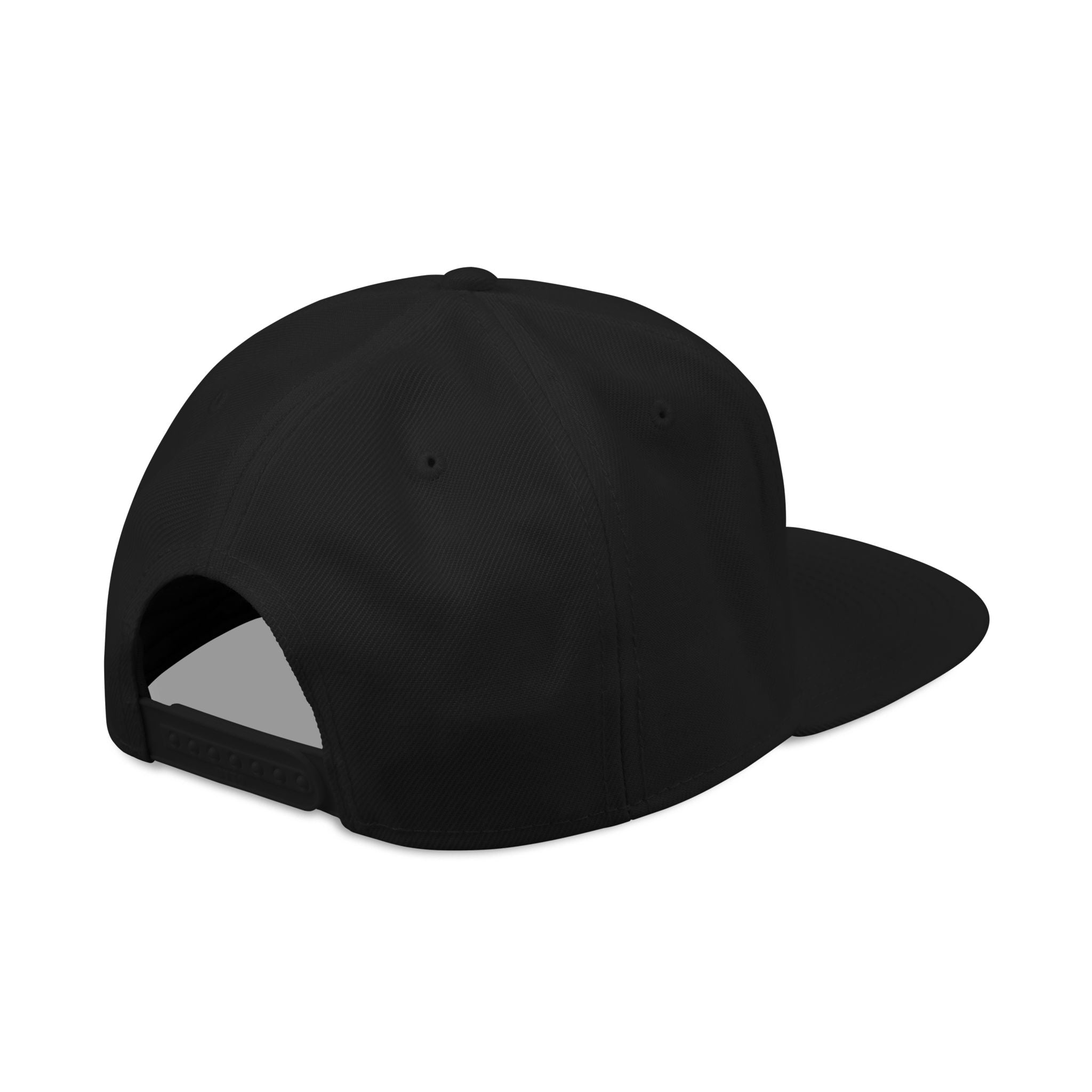 Minimalist Logo Snapback — Embroidered 06 Logo Cap
